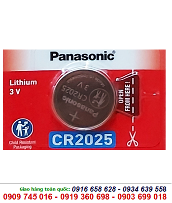 Panasonic CR2025; Pin 3v lithium Panasonic CR2025 _Indonesia